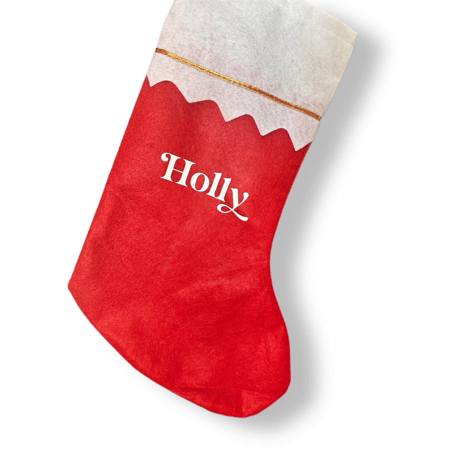 Personalisierbarer Weihnachts- Strumpf