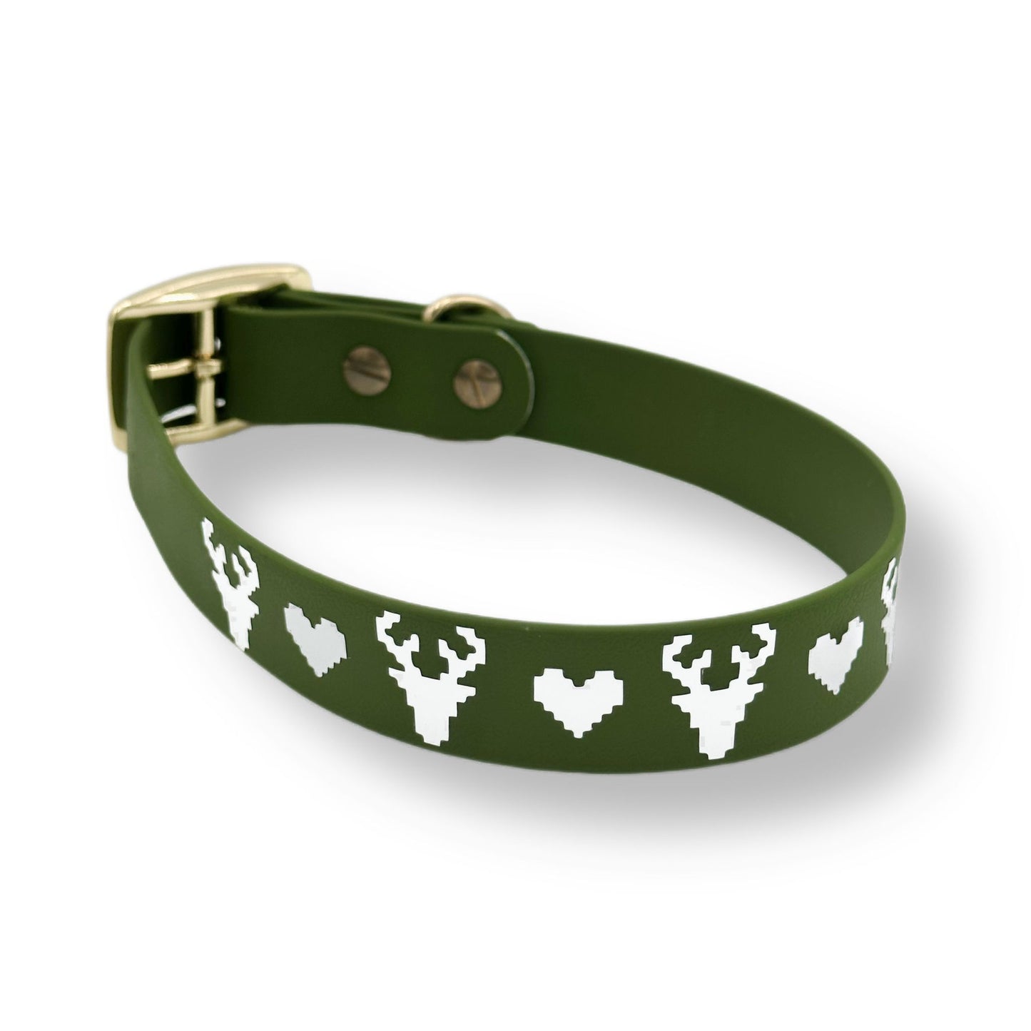 Biothane Halsband Xmas Kupfer