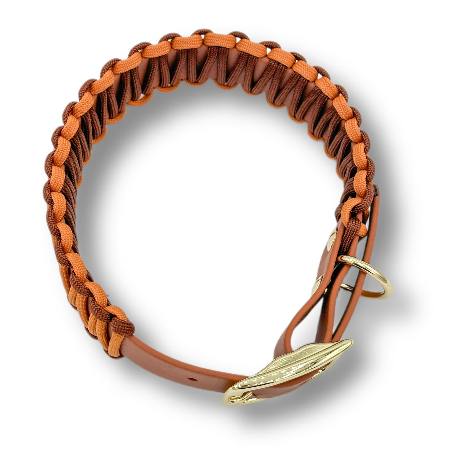 Biothane Halsband Cord Comfort Caramel