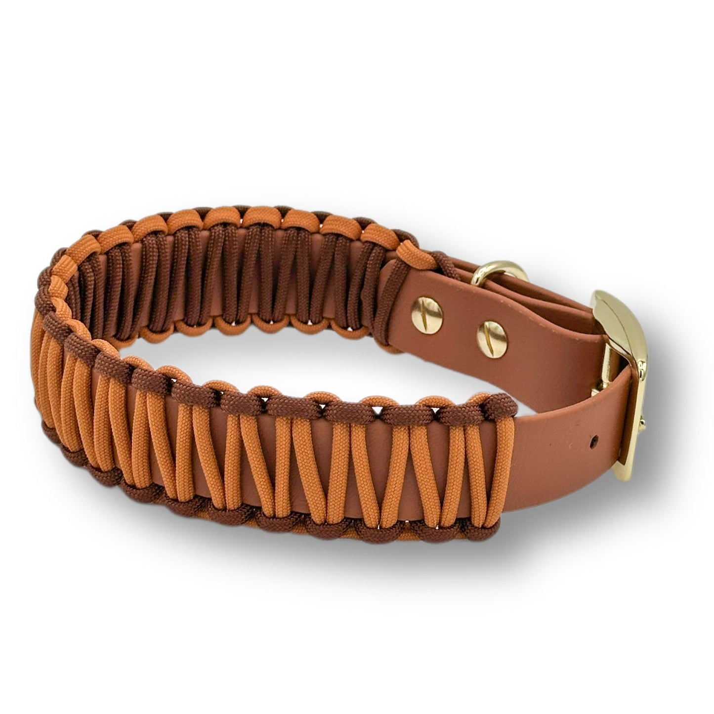 Biothane Halsband Cord Comfort Caramel
