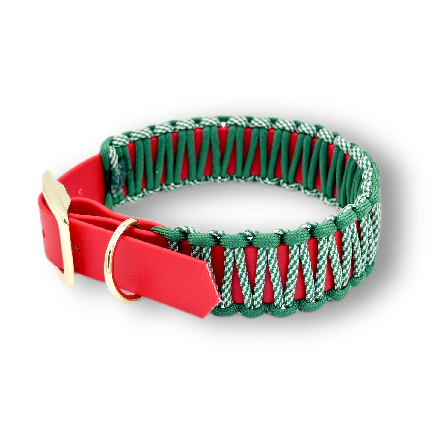 Biothane Halsband Cord Comfort Christmastree