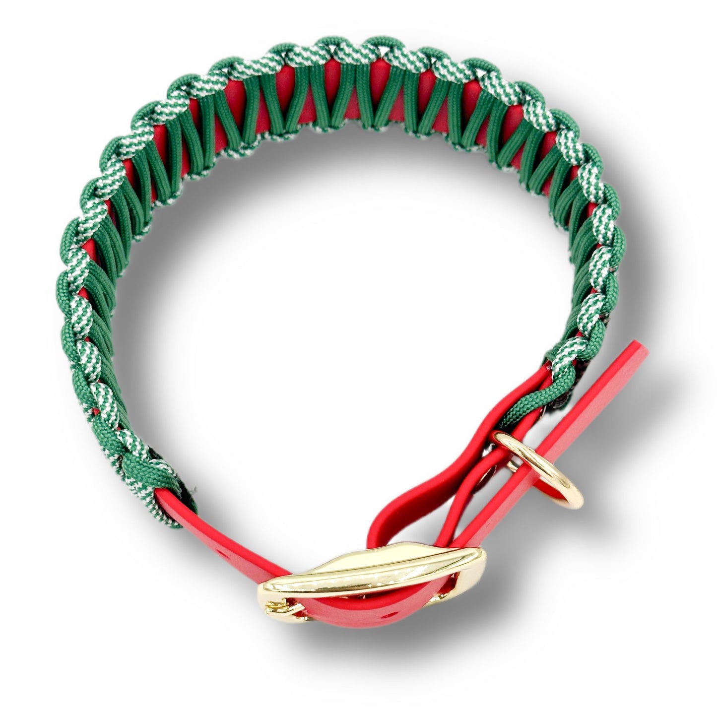 Biothane Halsband Cord Comfort Christmastree