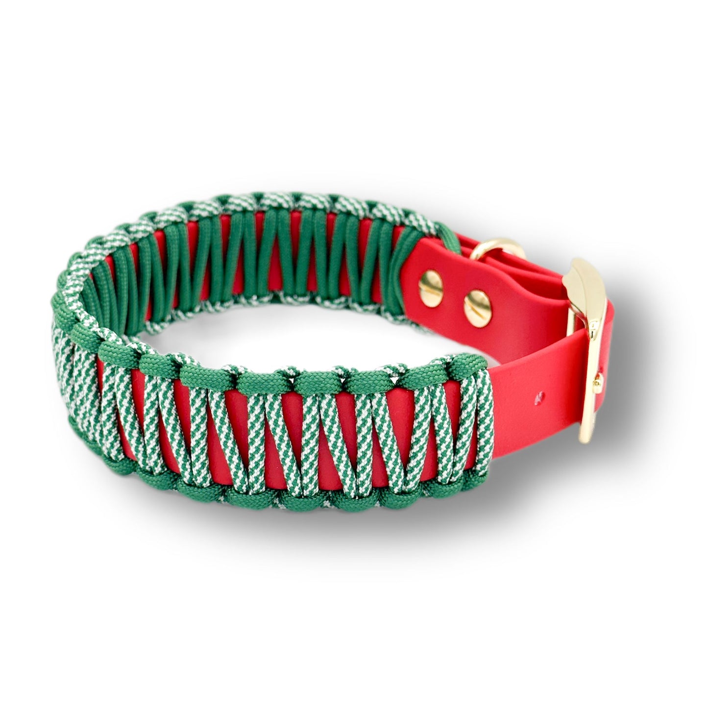 Biothane Halsband Cord Comfort Christmastree