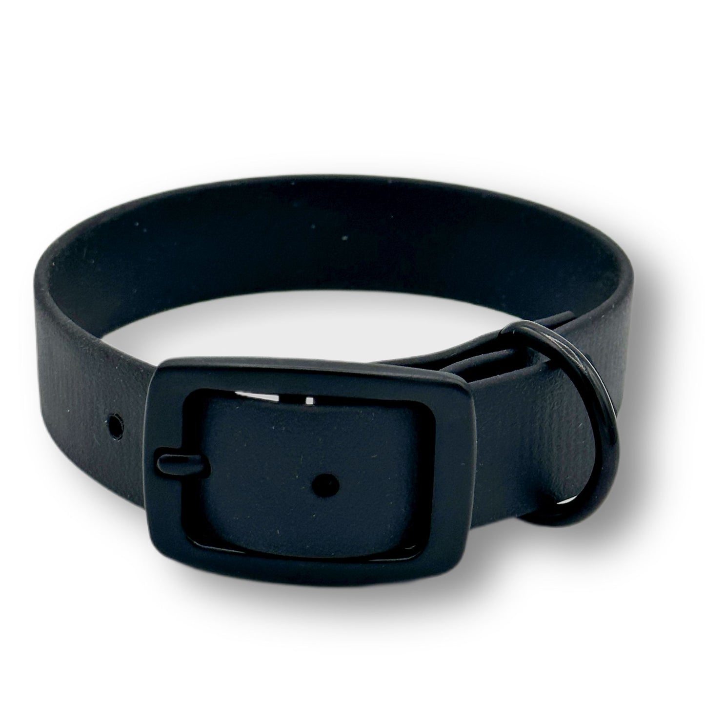 Biothane Halsband Black