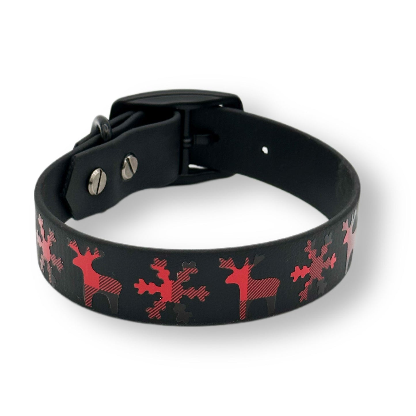 Biothane Halsband Karo Xmas