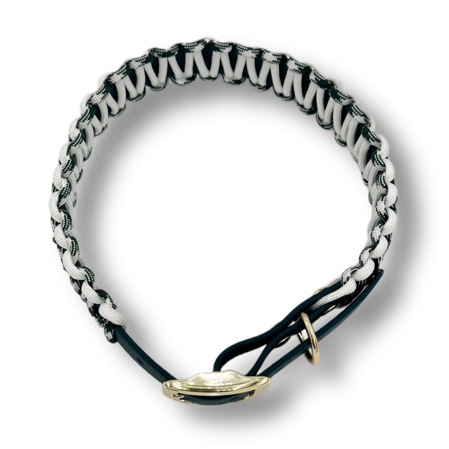 Biothane Halsband Cord Comfort Dark Green