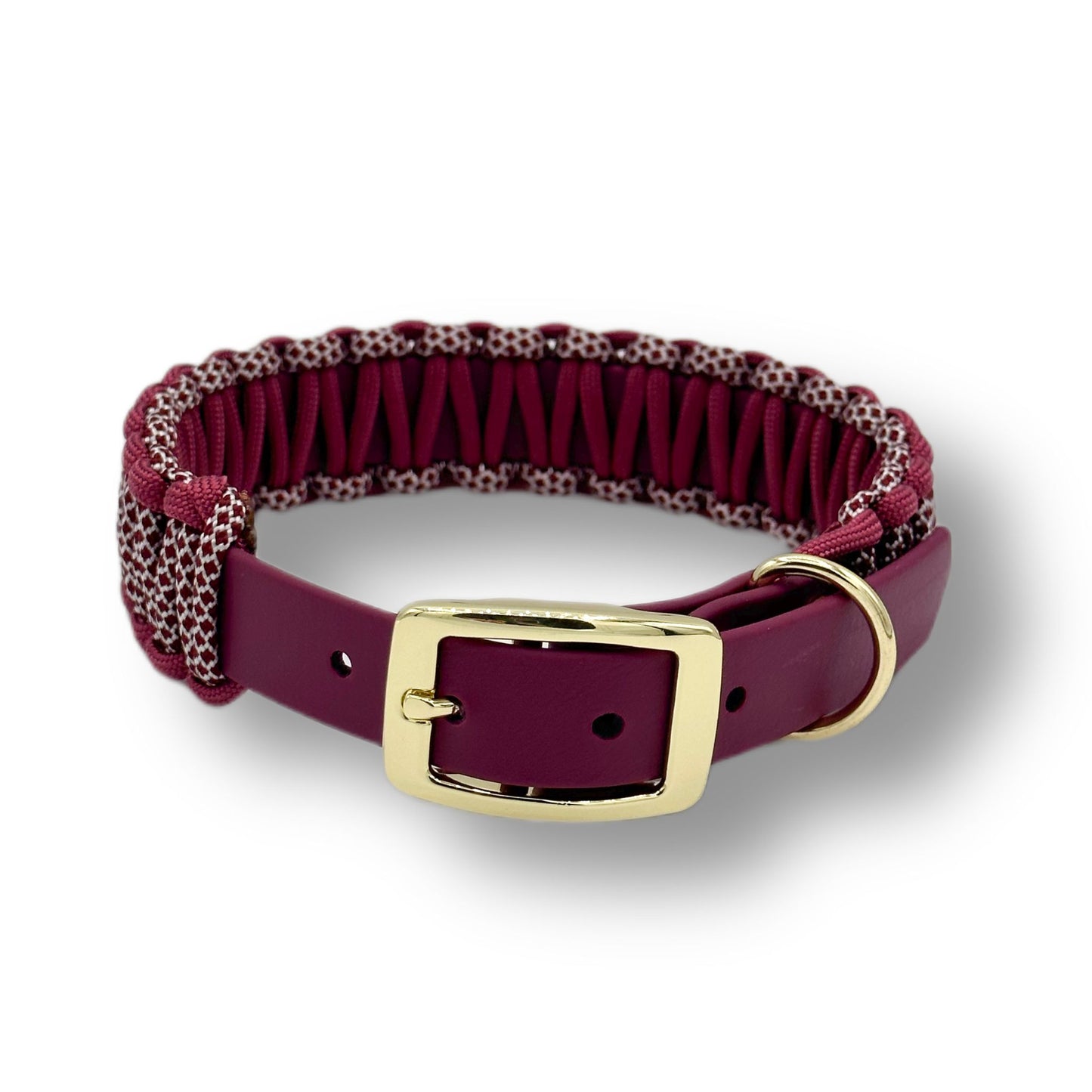 Biothane Halsband Cord Comfort Bordaux