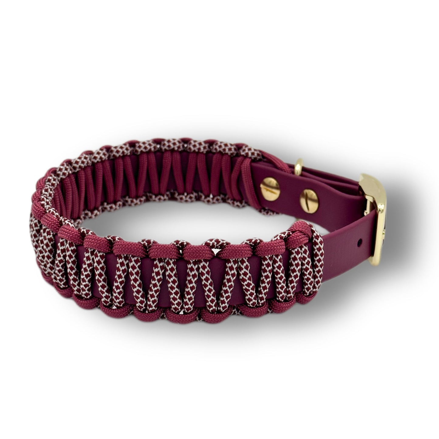 Biothane Halsband Cord Comfort Bordaux