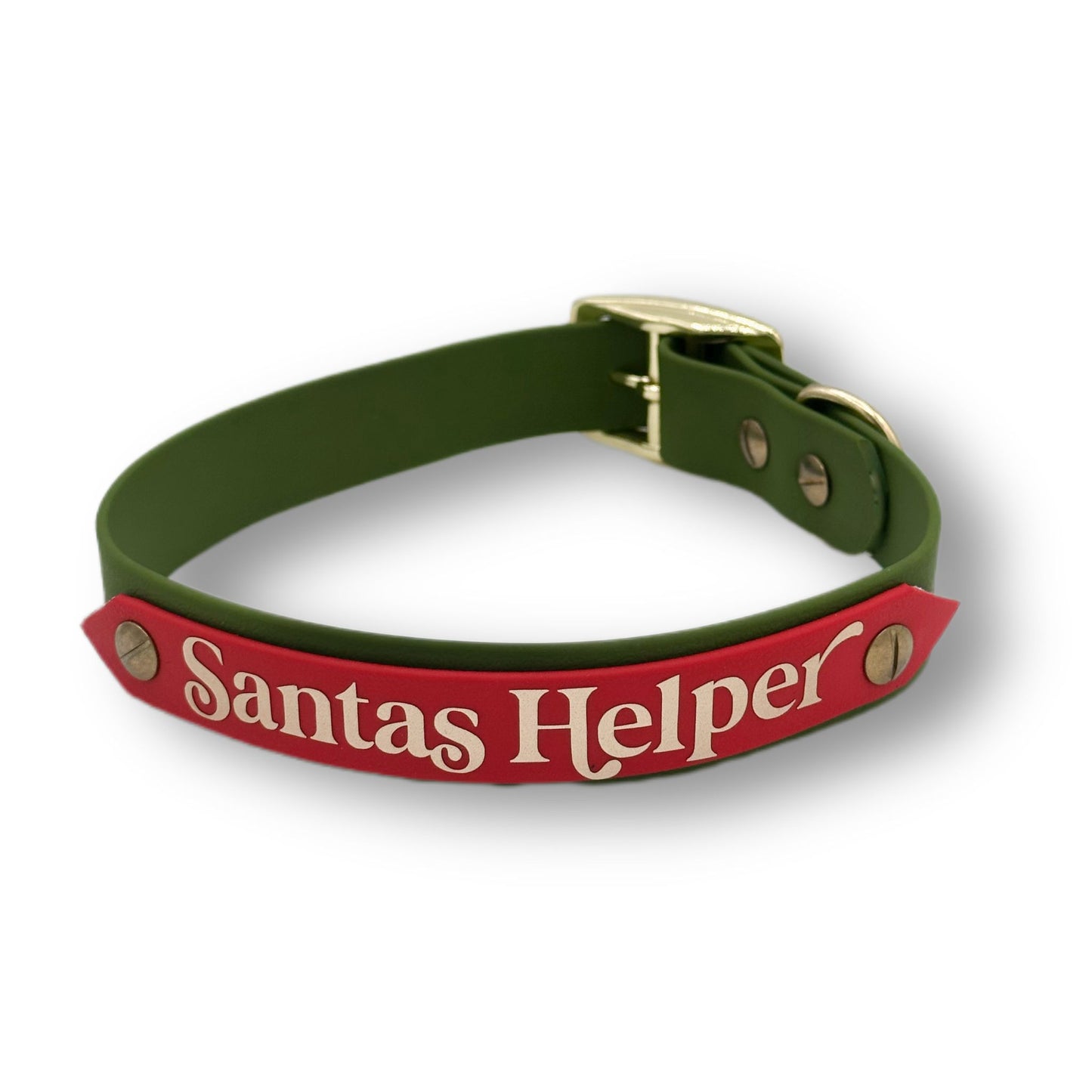Biothane Halsband Santas Helper