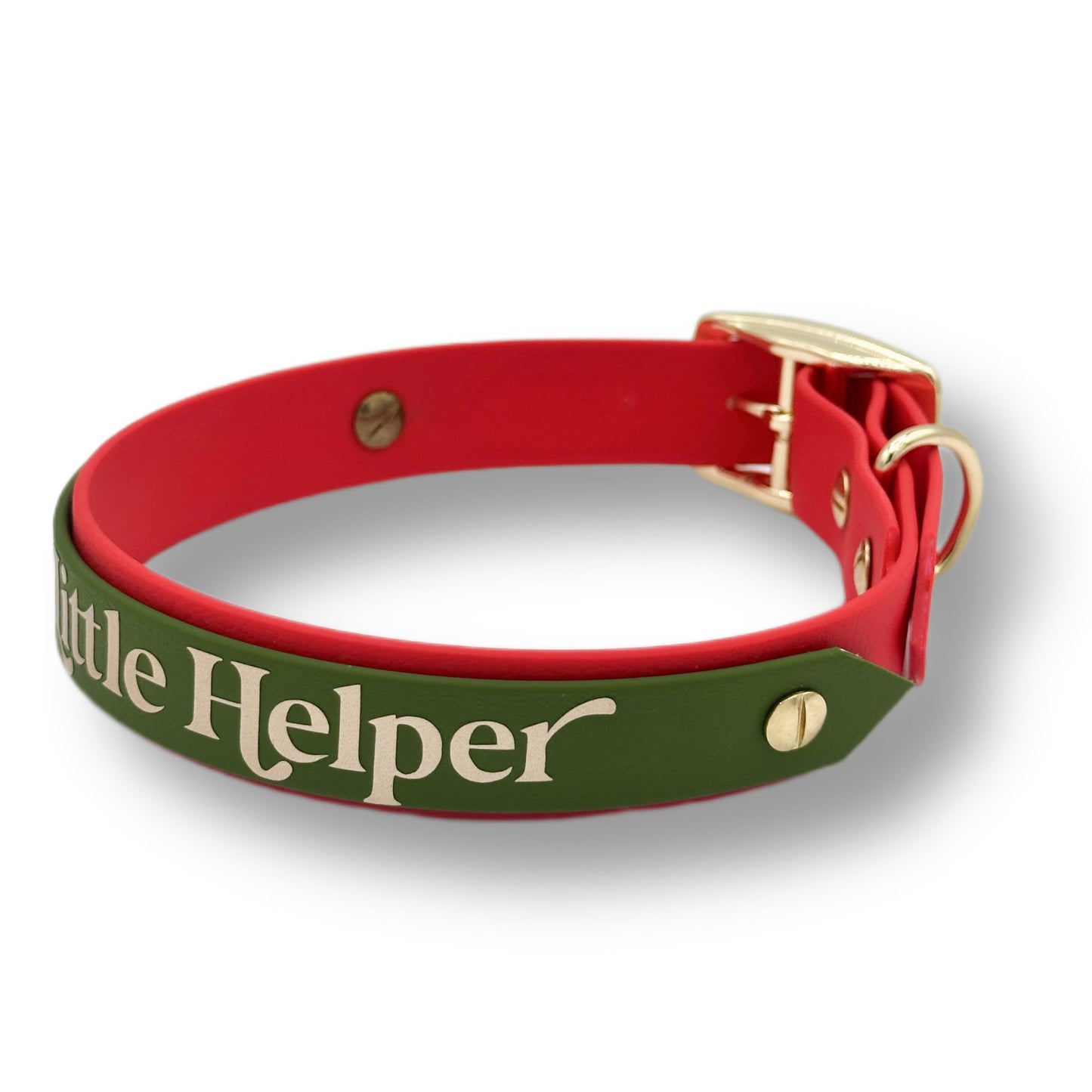 Biothane Halsband Santas Little Helper