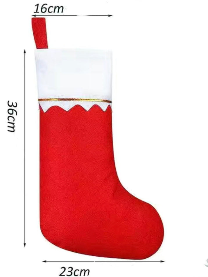 Personalisierbarer Weihnachts- Strumpf