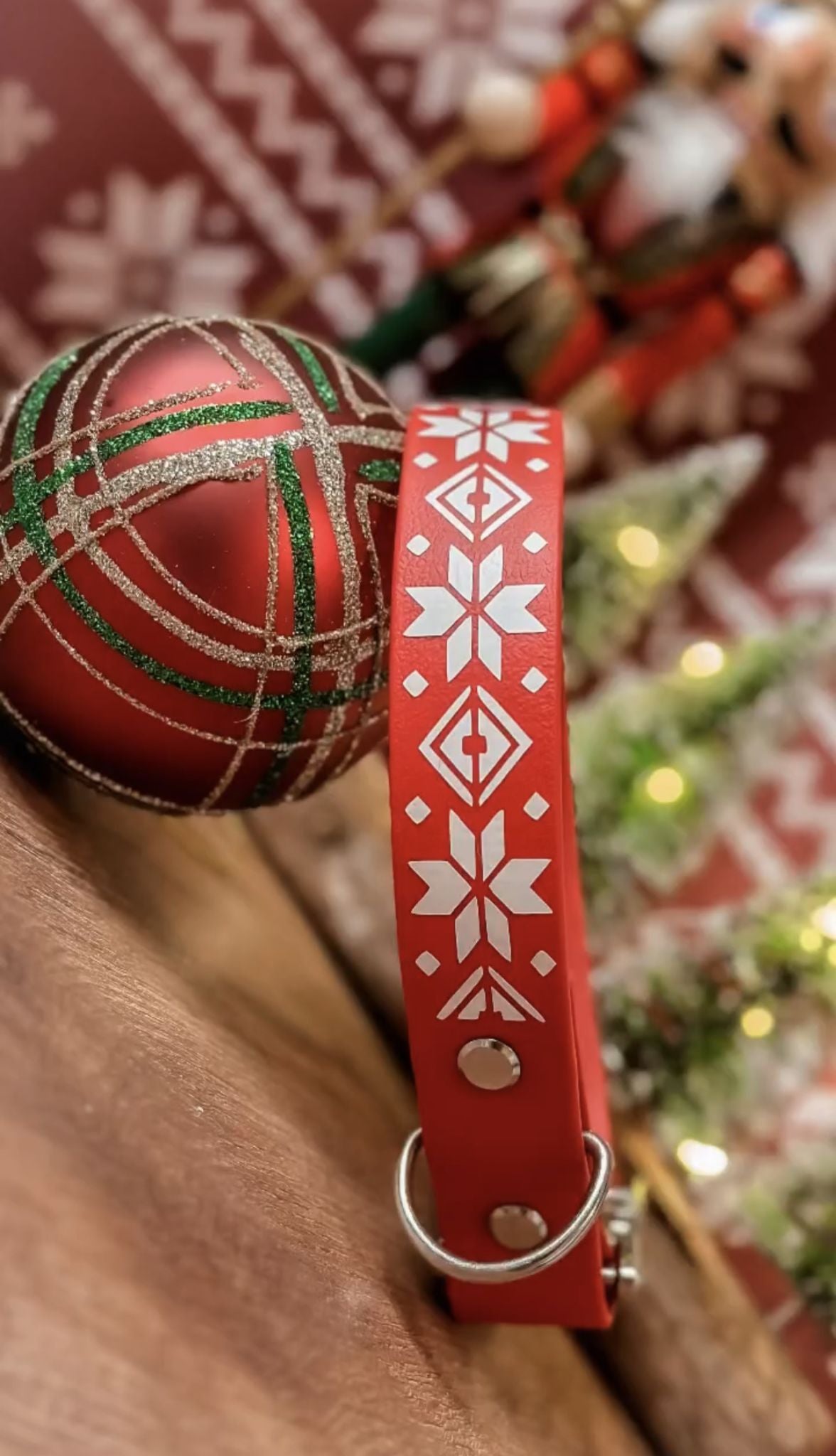 Biothane Halsband Xmas Amor