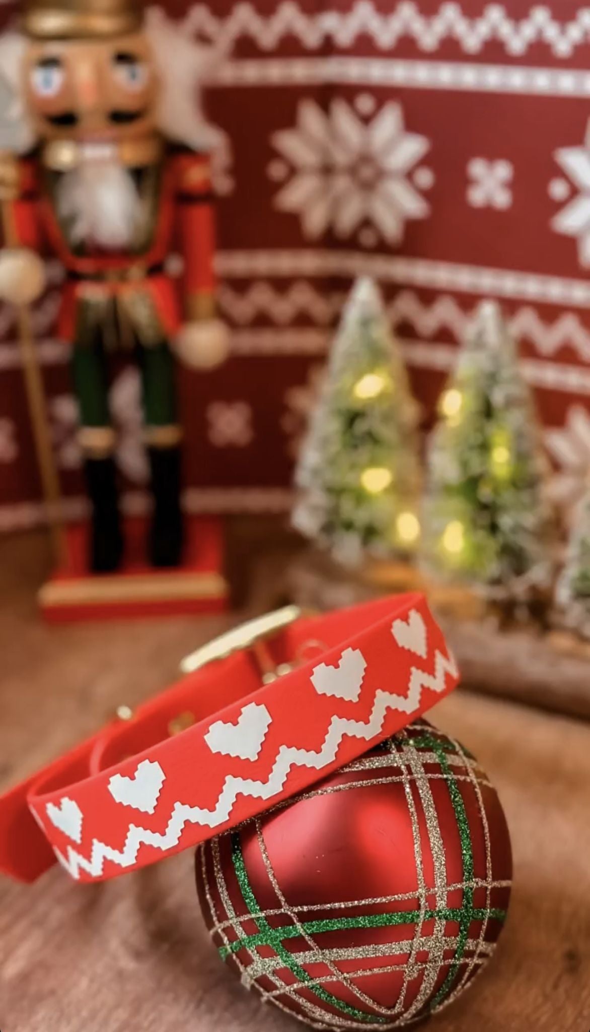 Biothane Halsband Xmas Wichtel