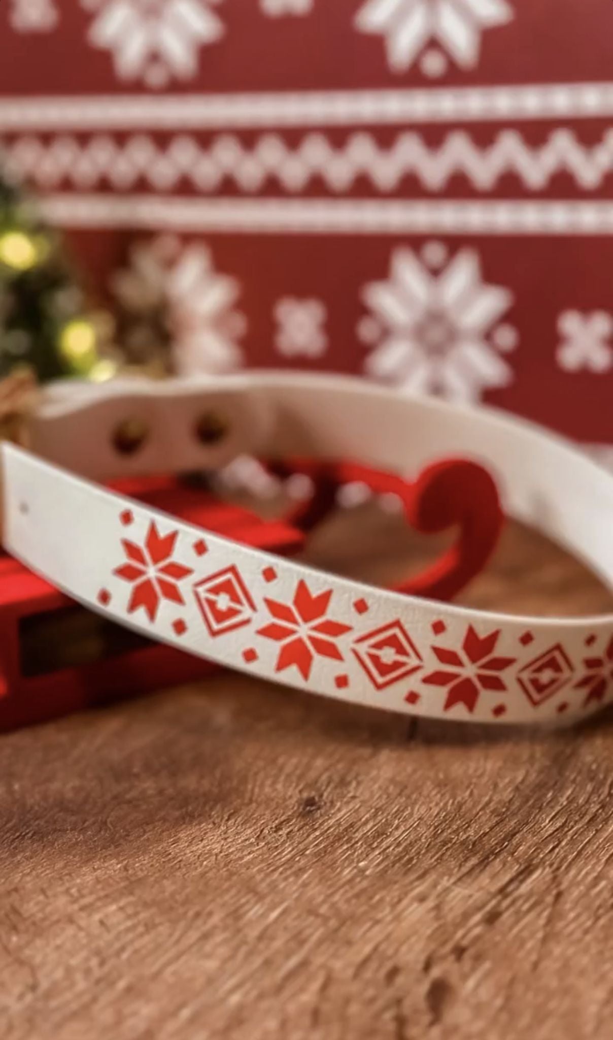 Biothane Halsband Xmas Amor