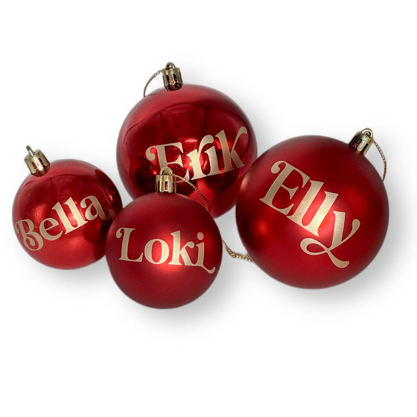 Personalisierte Christbaumkugel