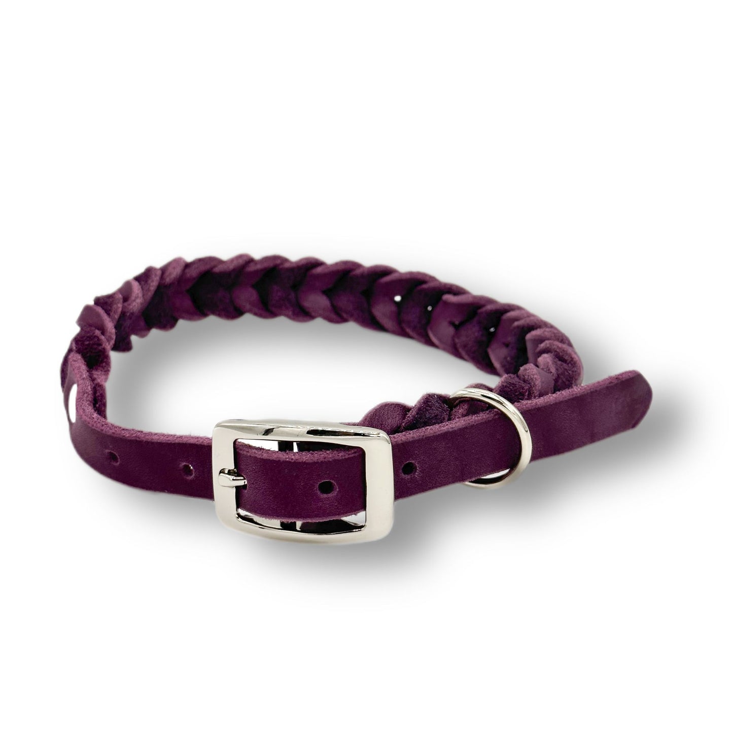 Leder Halsband Braided Medusa