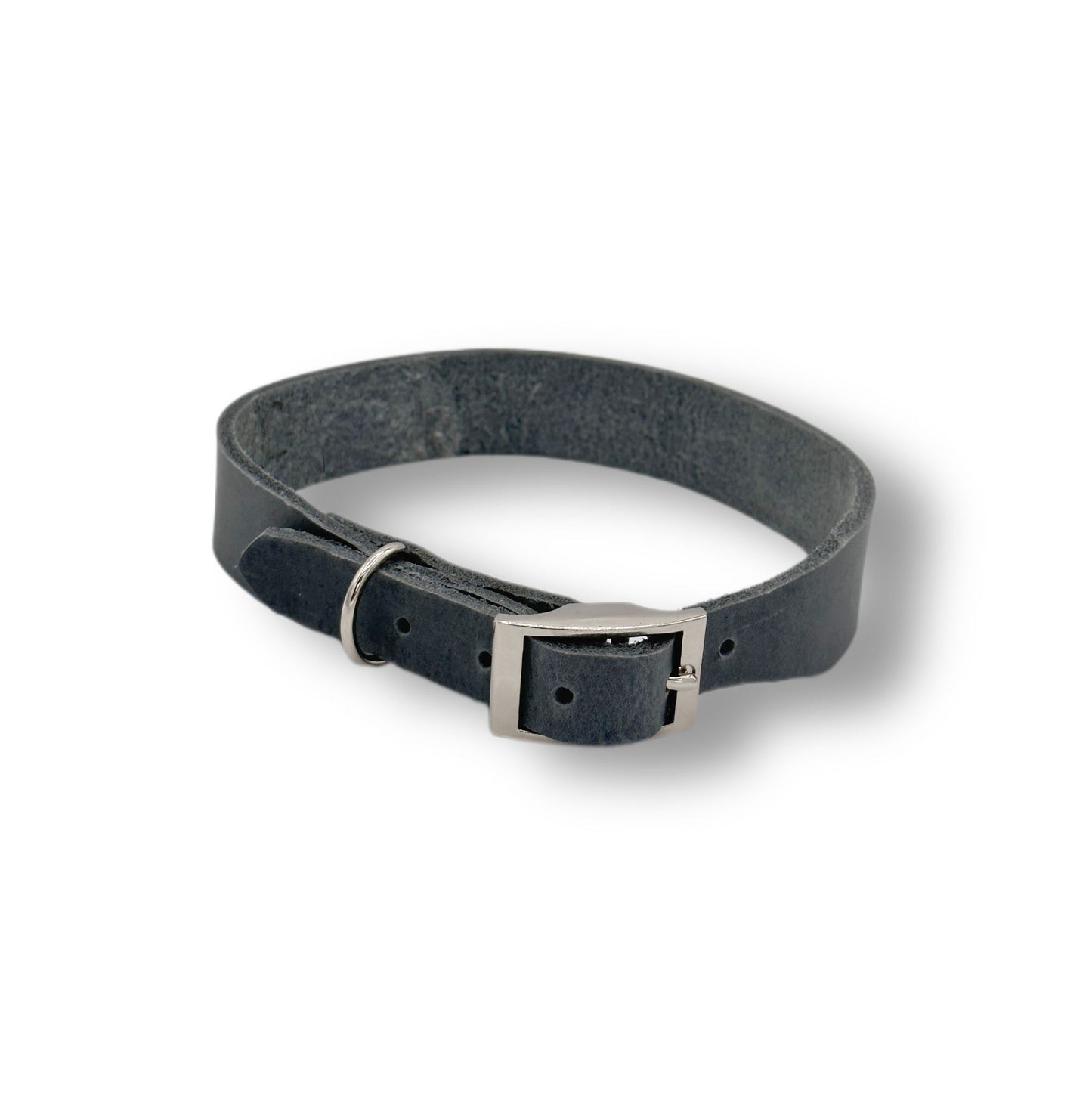 Personalisierbares Leder Halsband Rocky