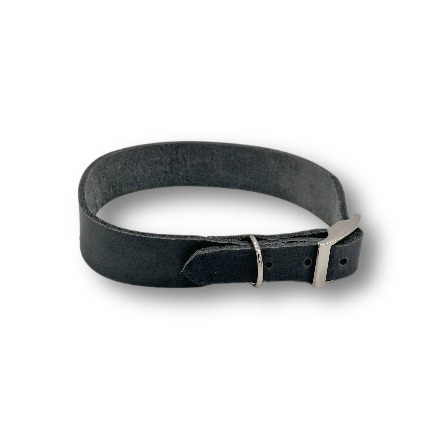 Personalisierbares Leder Halsband Rocky