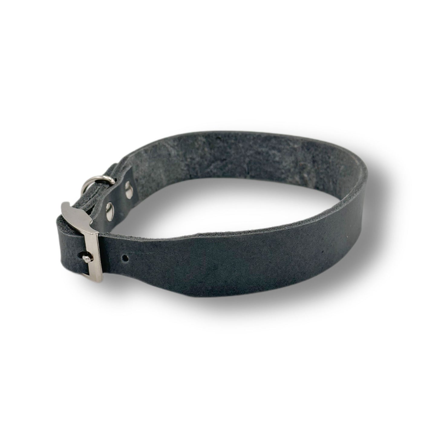 Personalisierbares Leder Halsband Rocky