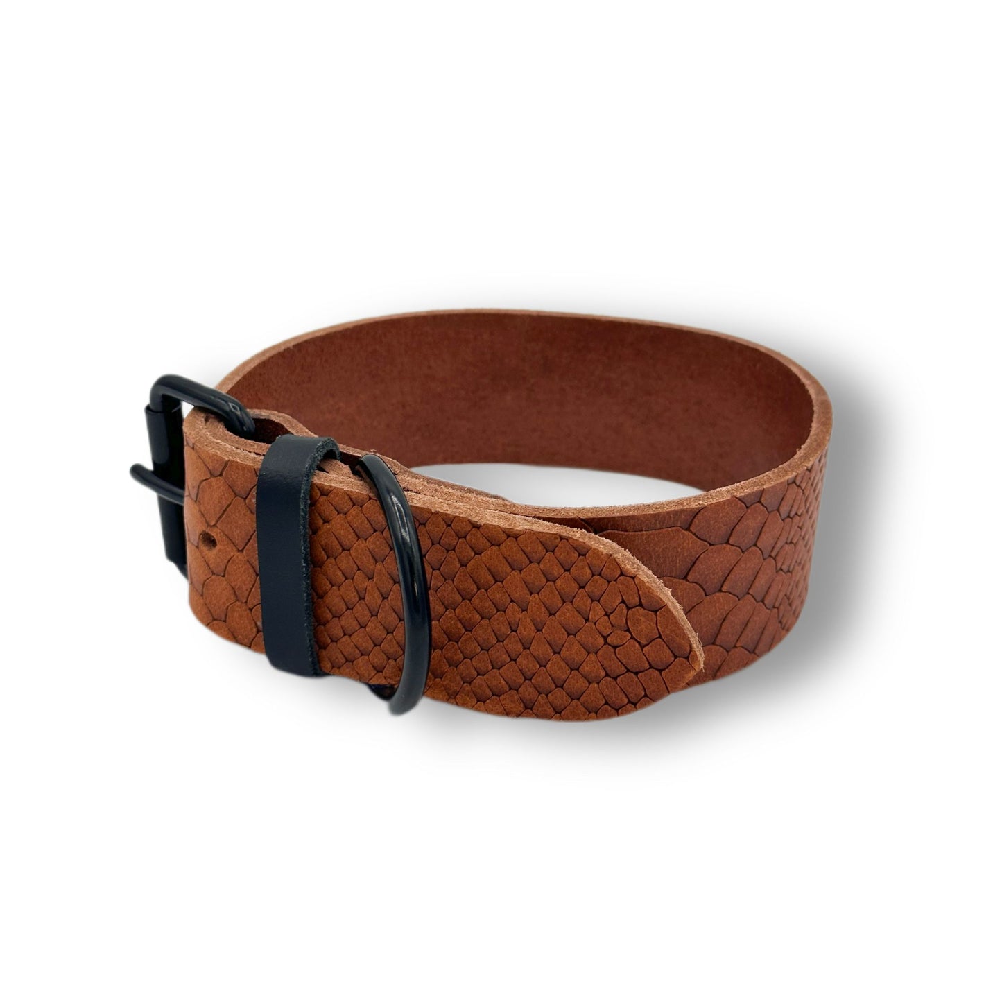 Leder Halsband Coganc Snake