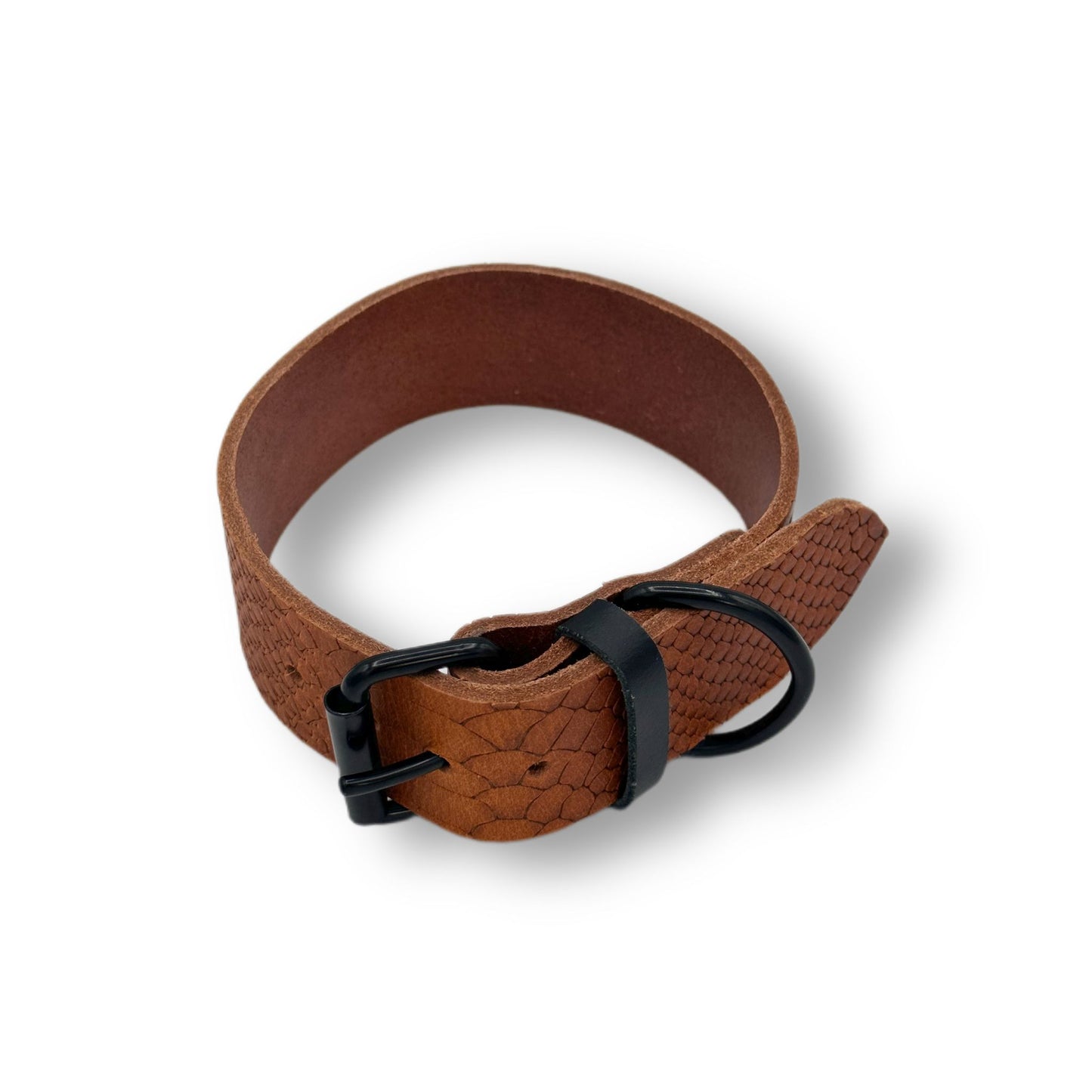 Leder Halsband Coganc Snake
