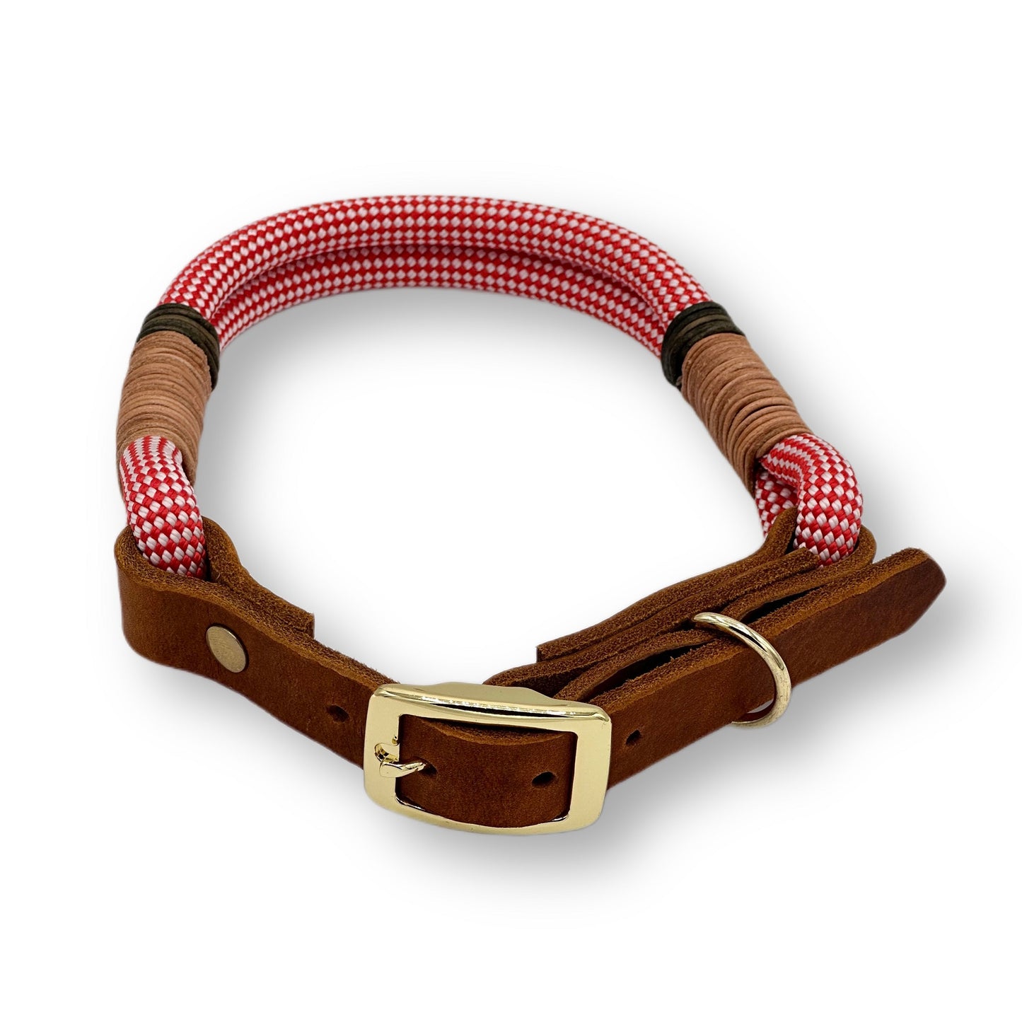 Personalisierbares Tauhalsband Bavaria Red