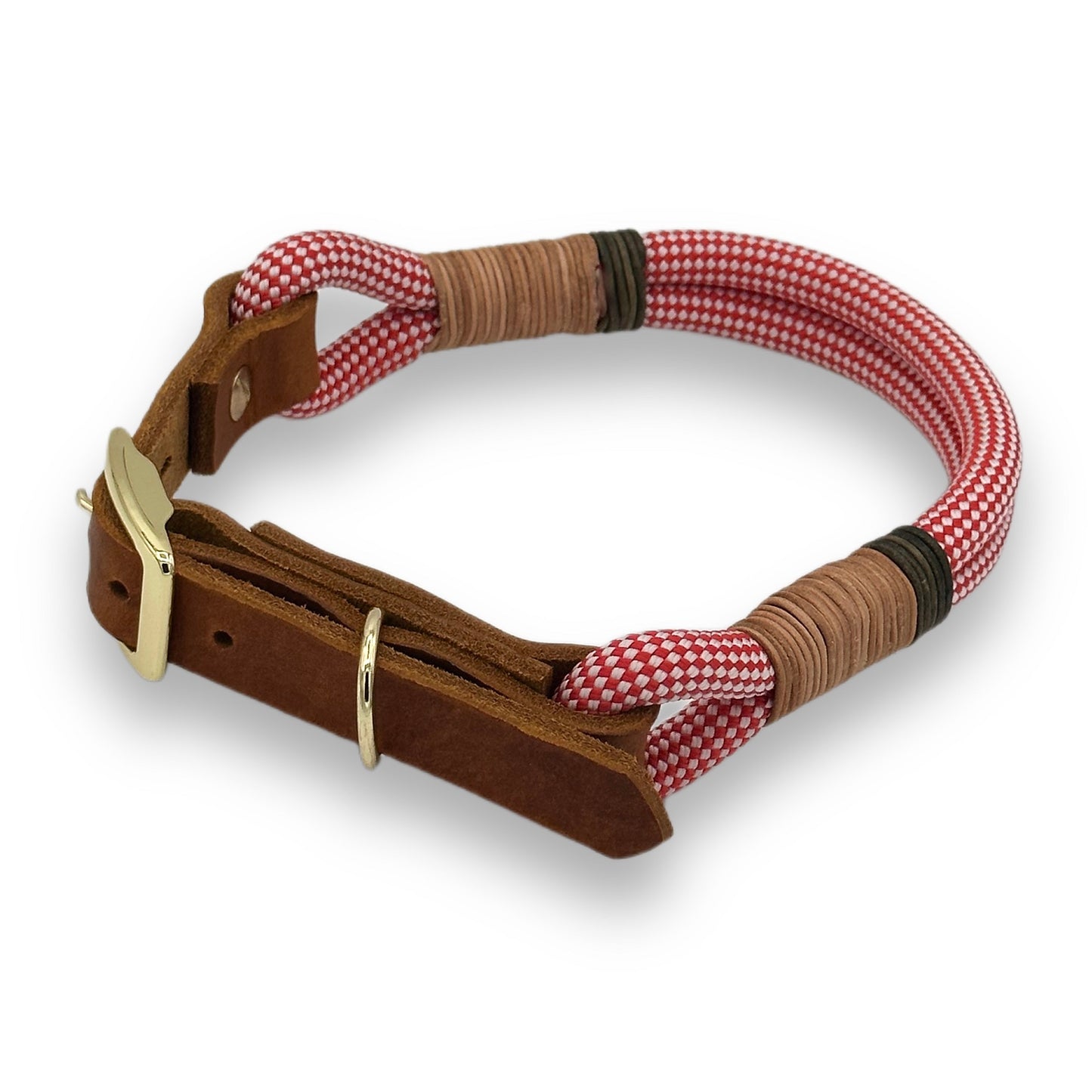 Personalisierbares Tauhalsband Bavaria Red