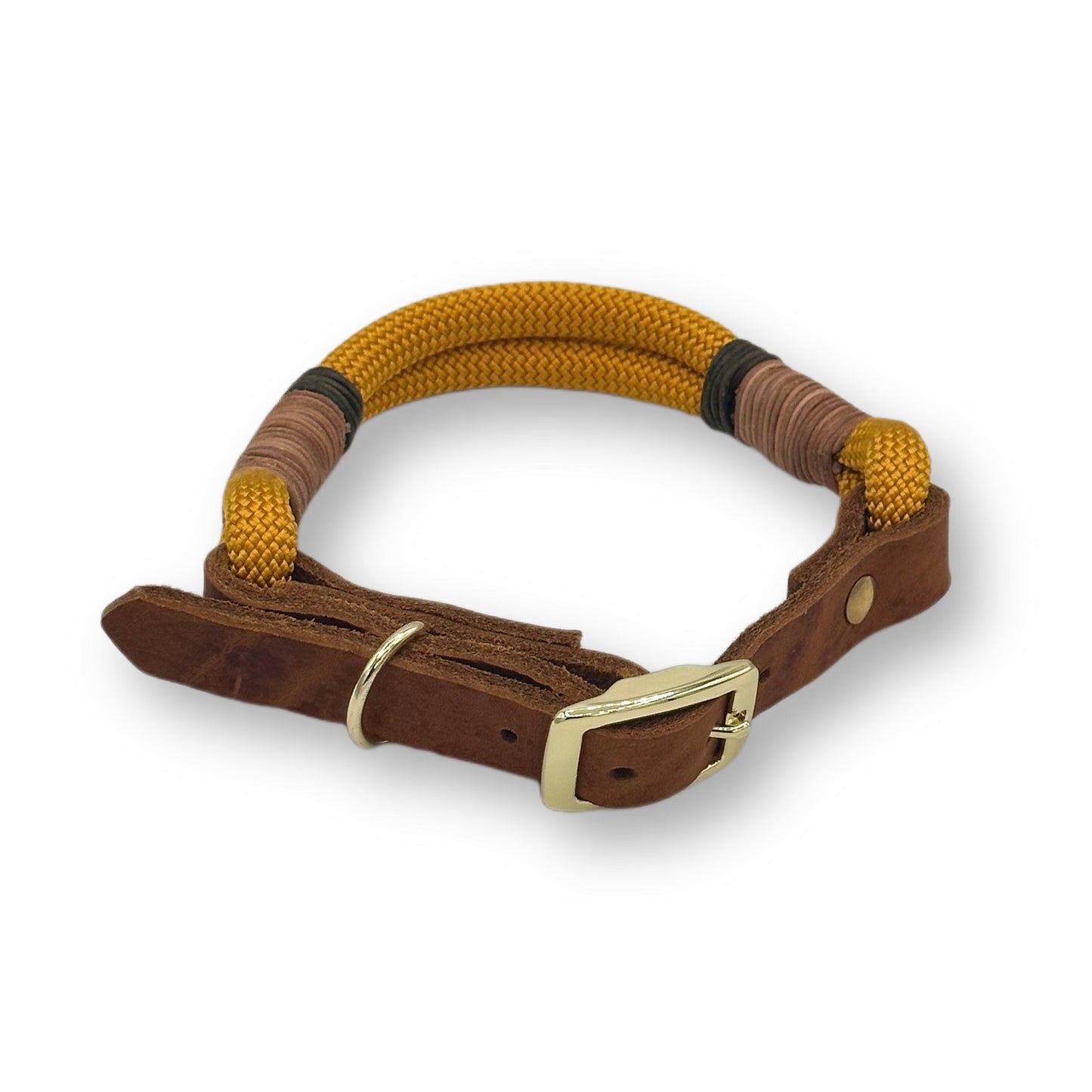 Personalisierbares Tauhalsband Golden