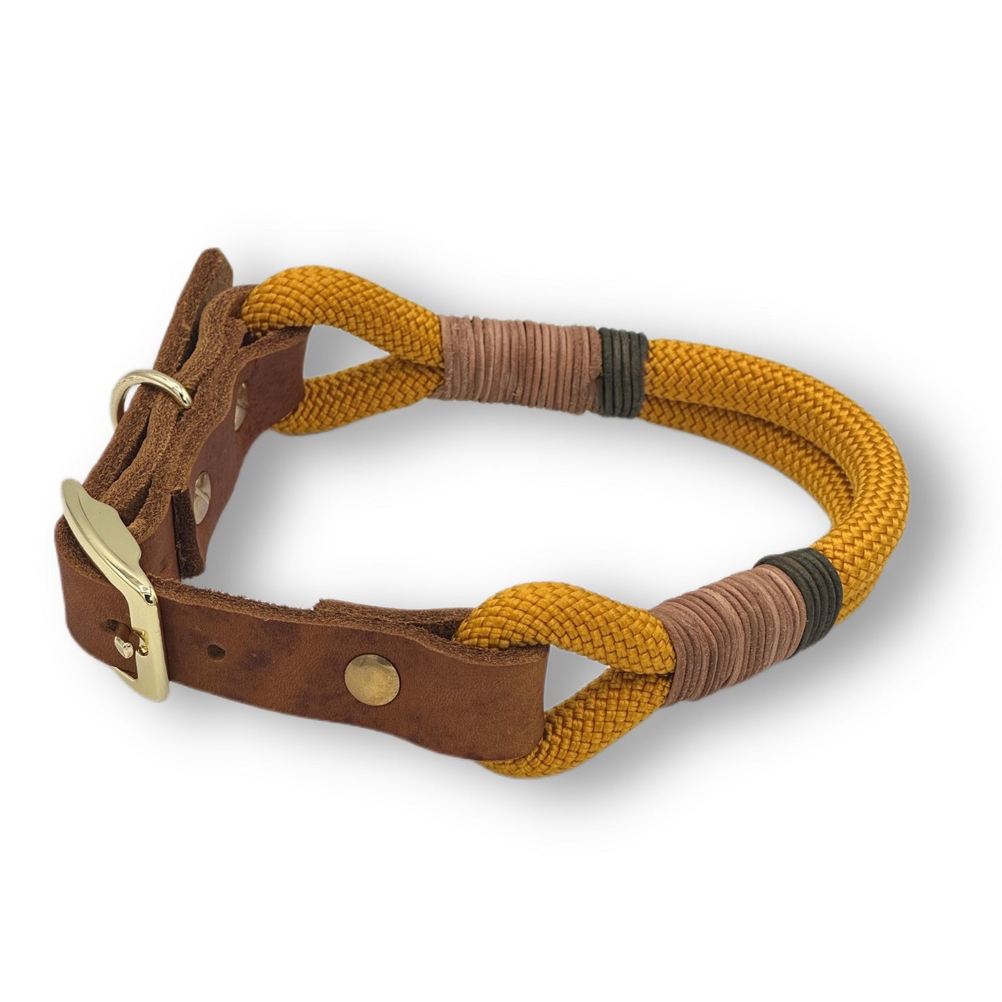 Personalisierbares Tauhalsband Golden