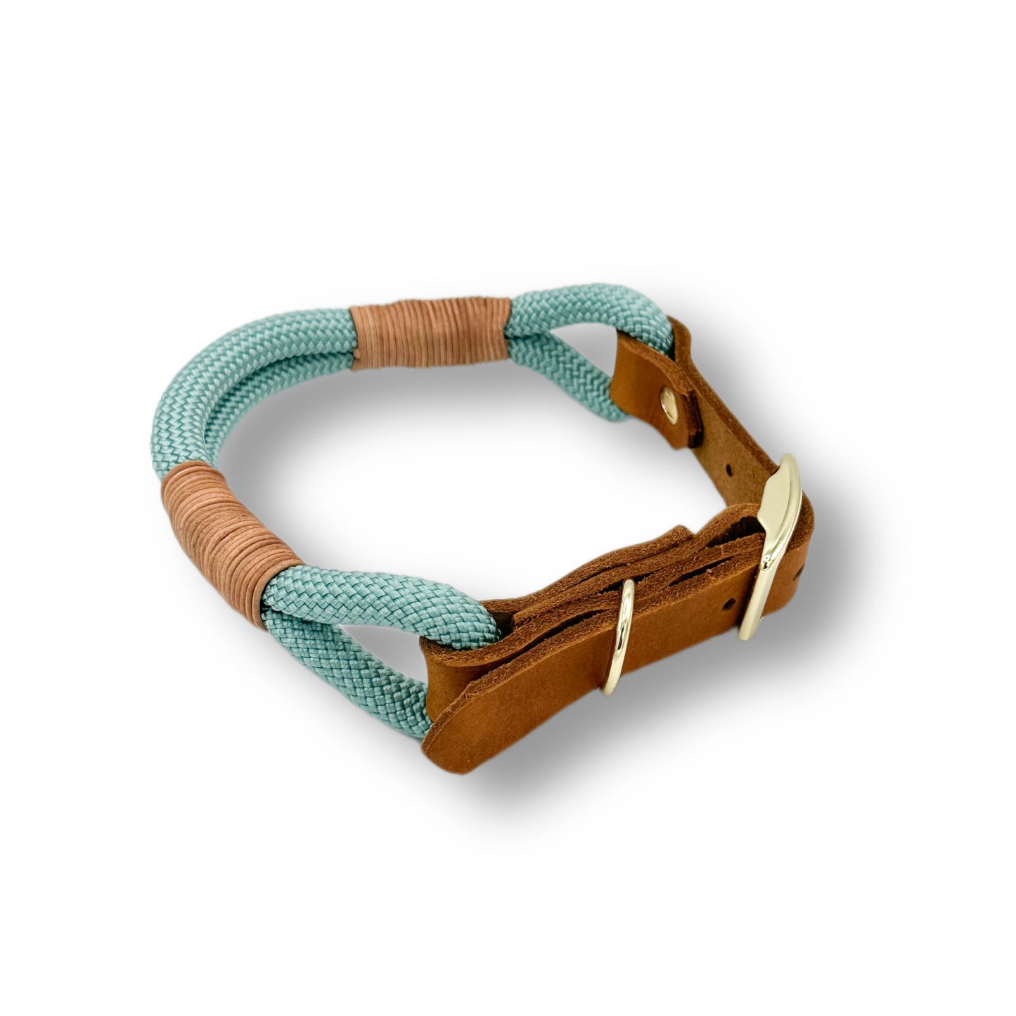 Personalisierbares Tauhalsband Ocean