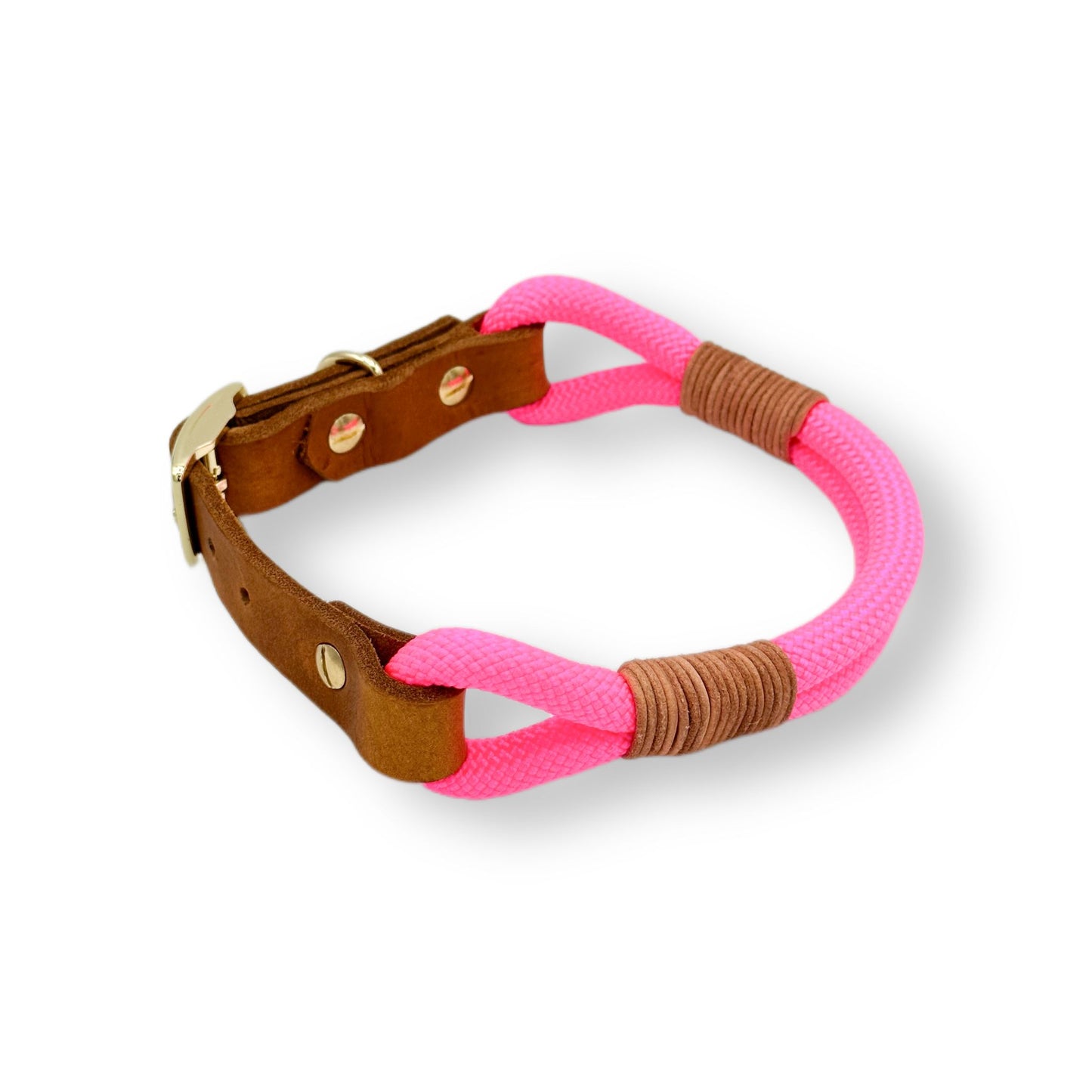 Personalisierbares Tau Halsband Think Pink
