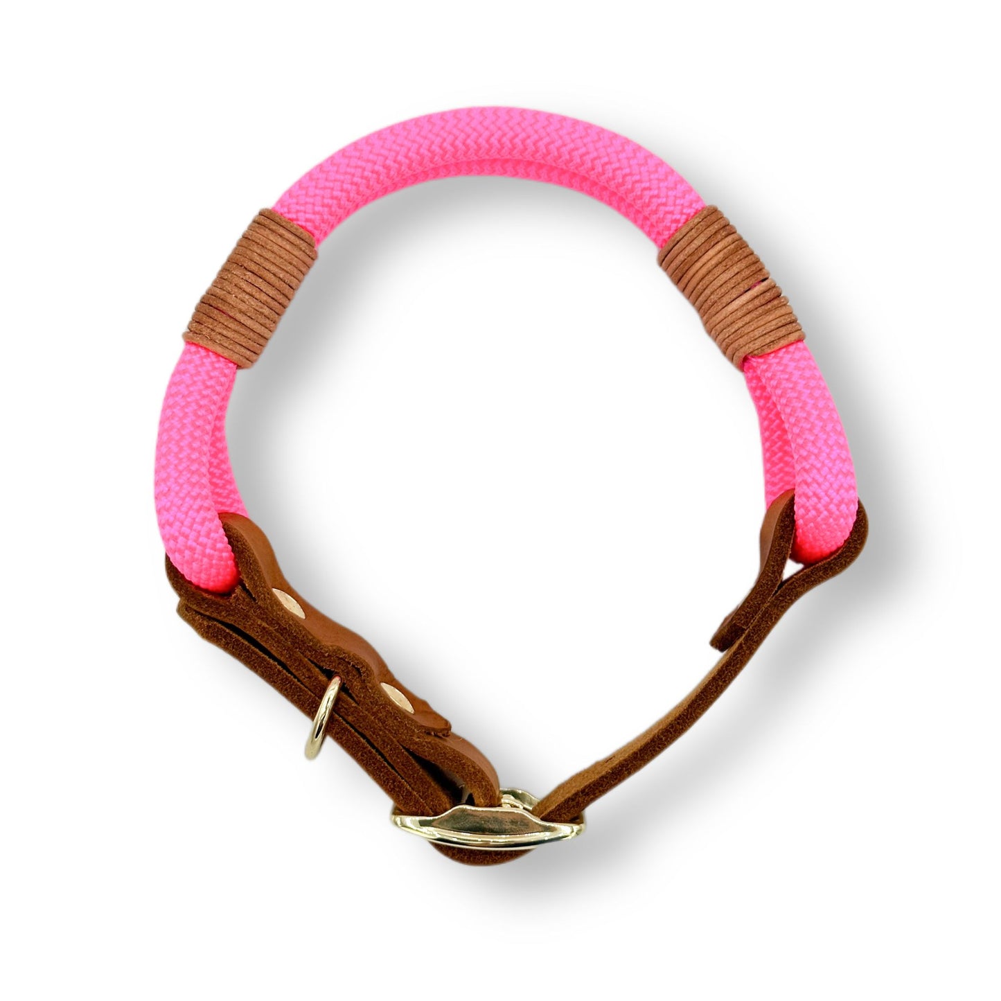 Personalisierbares Tau Halsband Think Pink