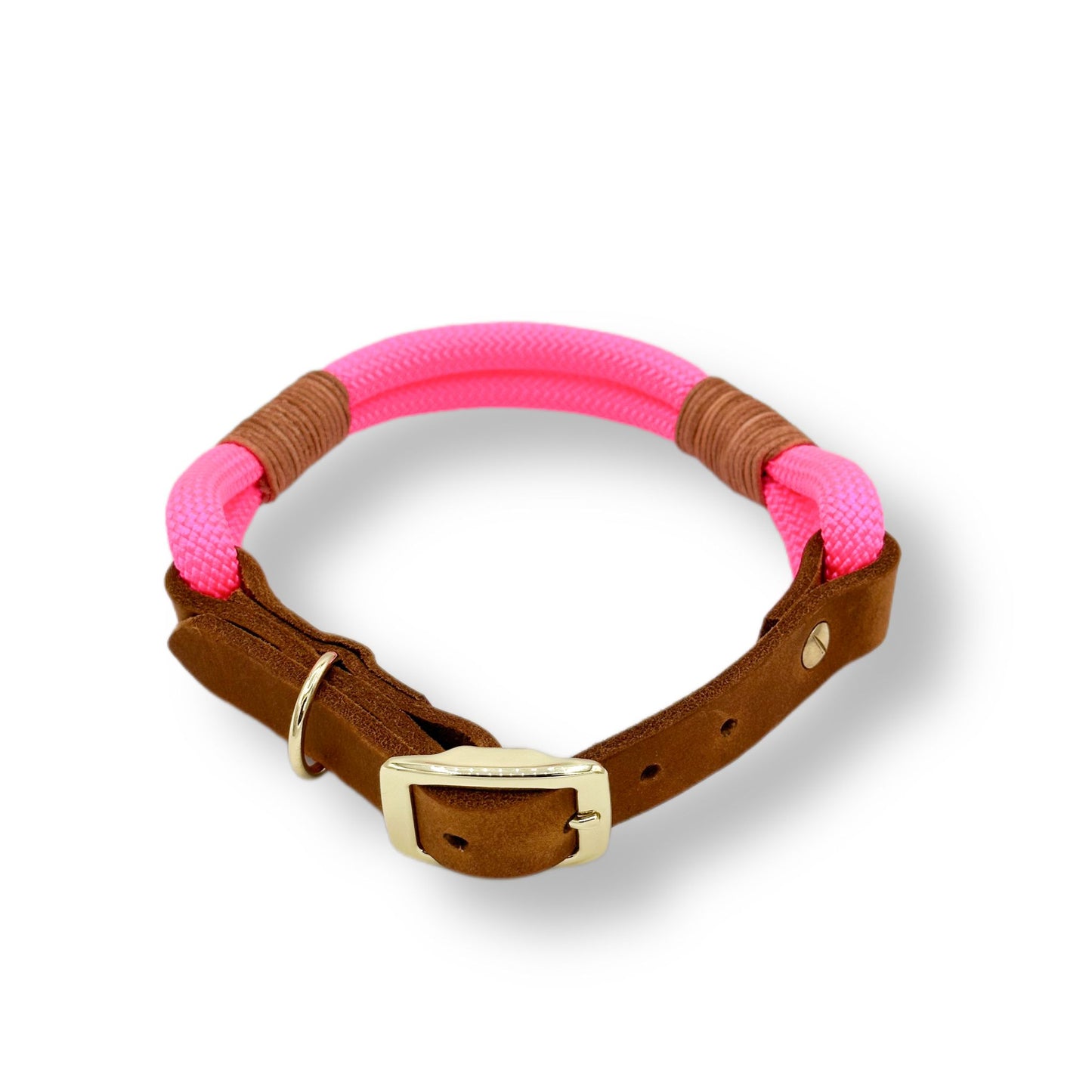 Personalisierbares Tau Halsband Think Pink