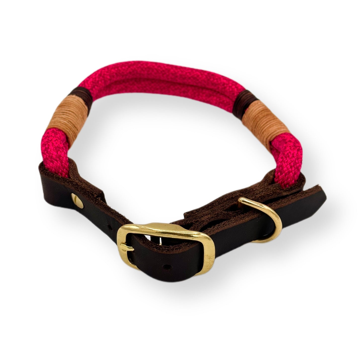 Personalisierbares Tau Halsband Strawberry Smoothie