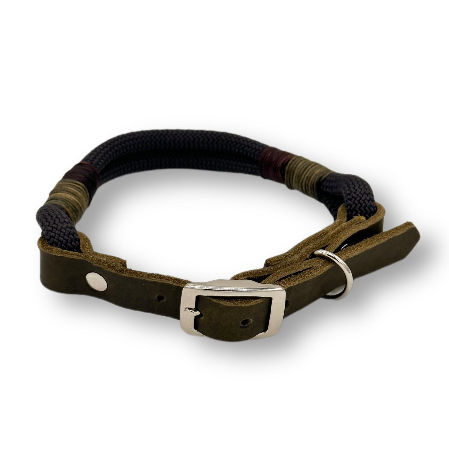 Personalisierbares Tau Halsband Black Forest