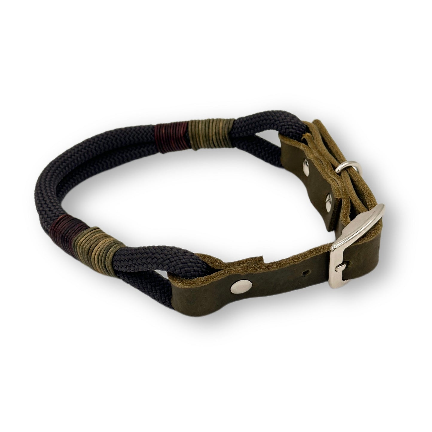 Personalisierbares Tau Halsband Black Forest