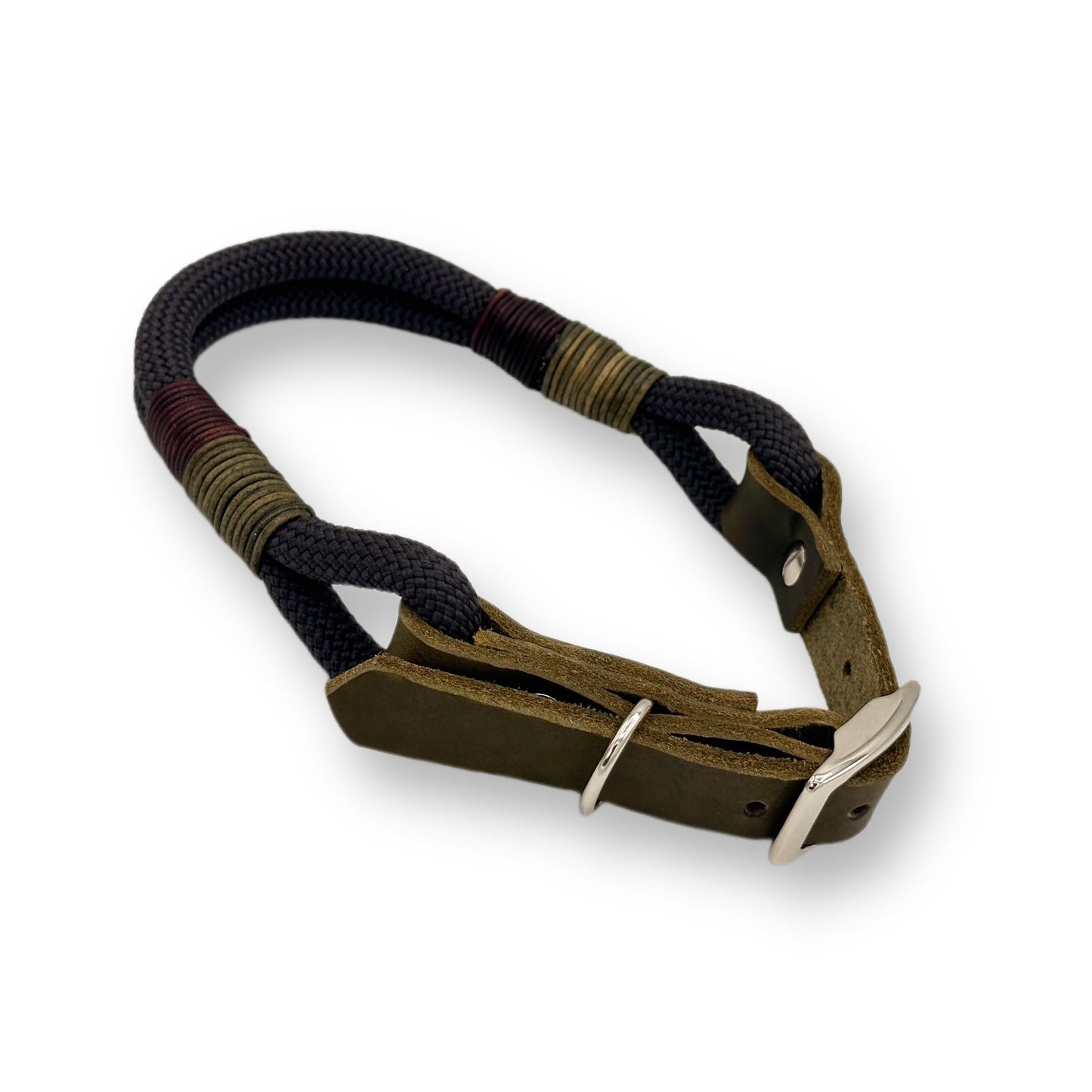 Personalisierbares Tau Halsband Black Forest