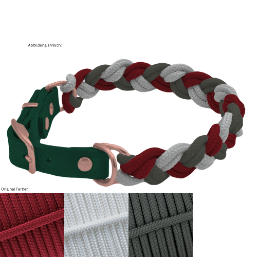 Geflochtenes Tau Halsband Konfigurator