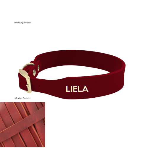 Leder Halsband Konfigurator