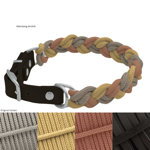 Geflochtenes Tau Halsband Konfigurator