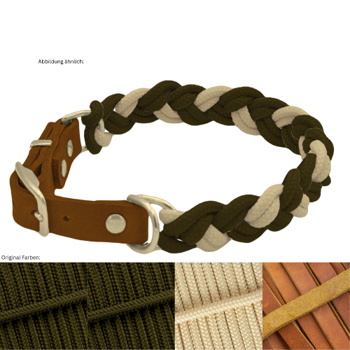 Geflochtenes Tau Halsband Konfigurator