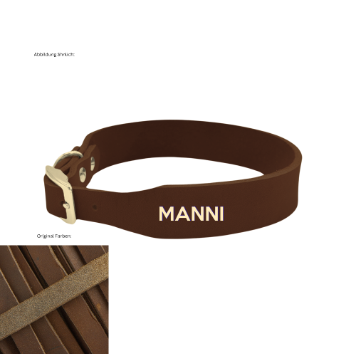 Leder Halsband Konfigurator