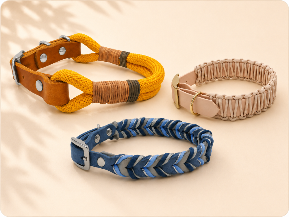 Hundehalsband individuell konfigurieren mit Live-Vorschau
