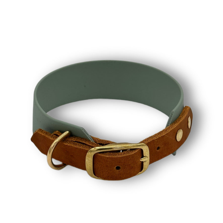 Personalisierbares Biothane Halsband Tea Time