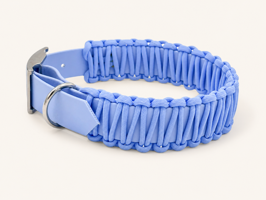 Cord Comfort Biothane Halsband mit Paracord konfigurieren