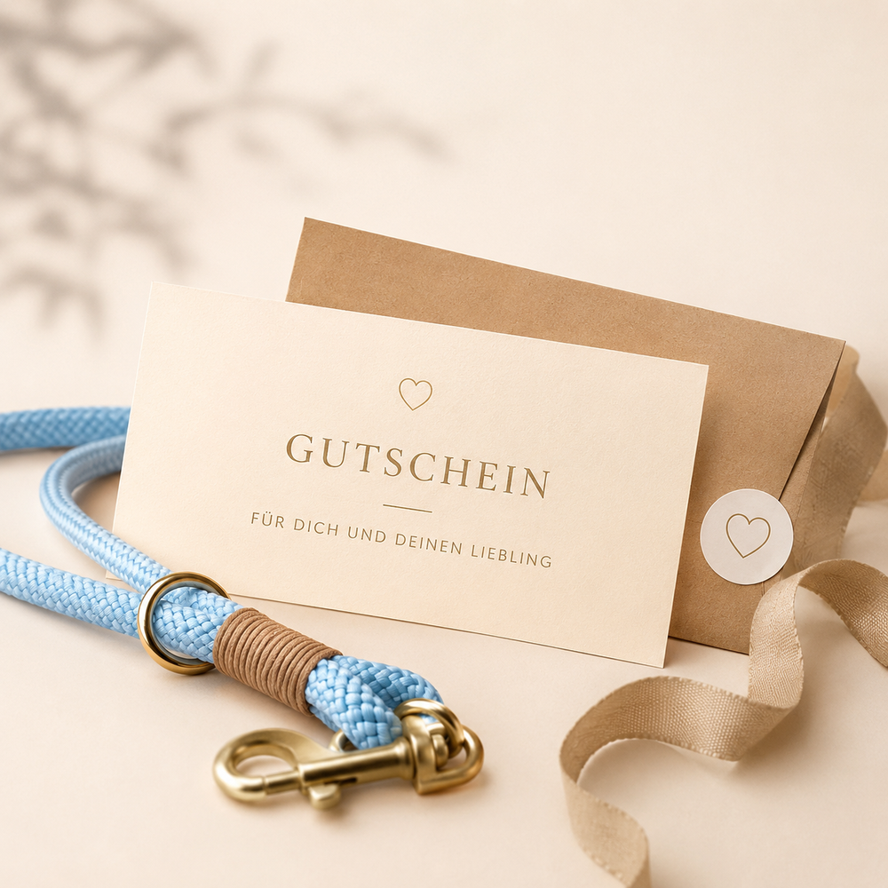 Pfoten Chic Gutschein für Hundeaccessoires