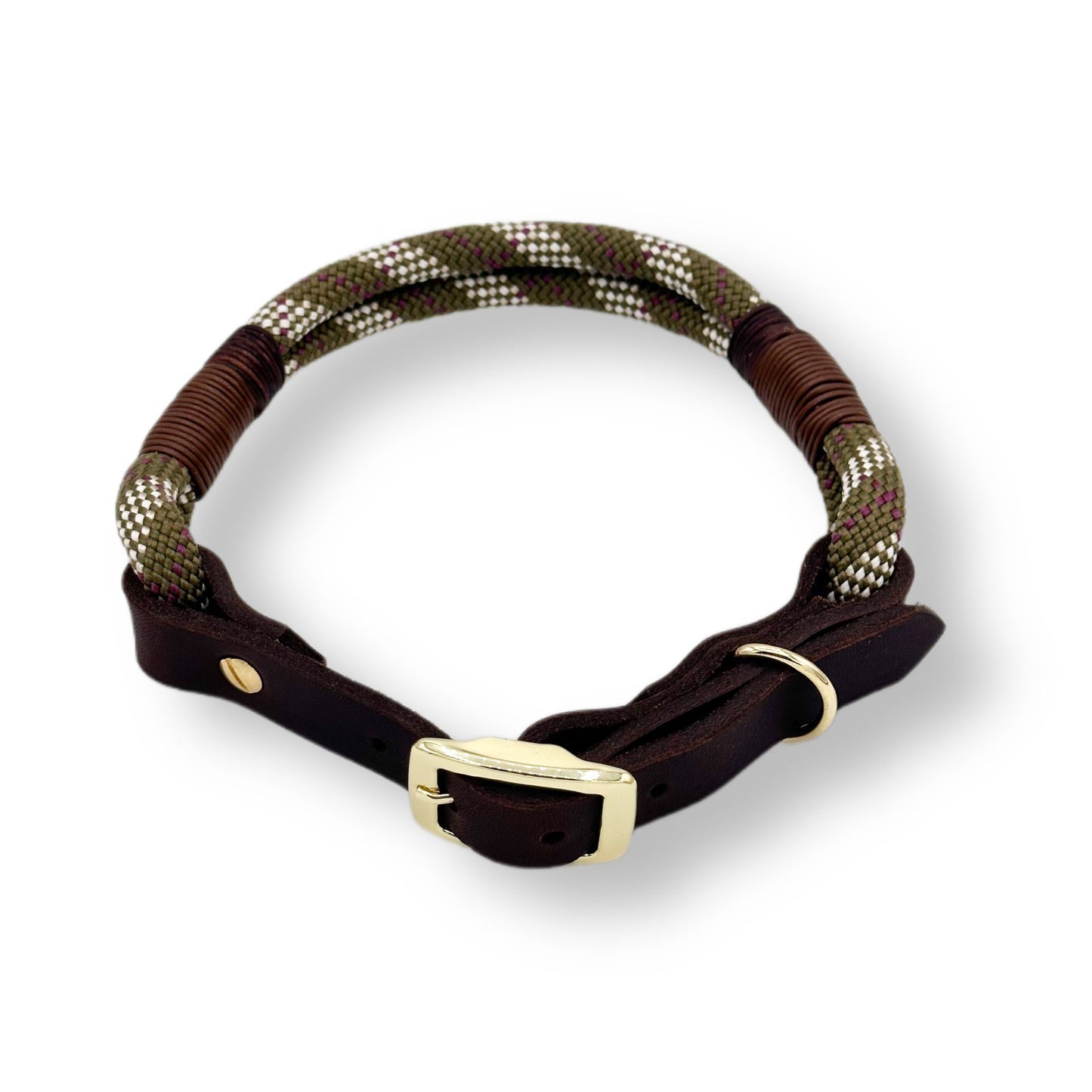 Personalisierbares Tauhalsband Scottish Tweed